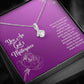 You Are God's Masterpiece | Bible Verse Faith Necklace