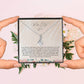 Mother Of The Groom | We Share The Deepest Love | Pendant Yellow Gold Necklace