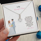 To My Beautiful Bride | I Know You Are The Perfect Life Partner | Pendant Necklace
