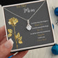 To My Mom | I Love You | Jewelry Necklace