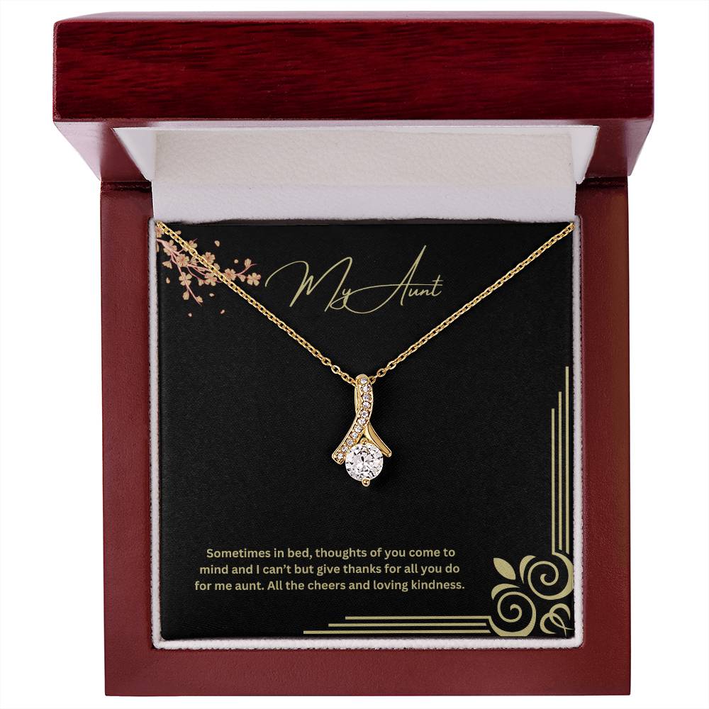 My Aunt | I Can't But Give Thanks For All You Do | Pendant Nnecklace