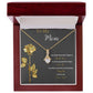 To My Mom | I Love You | Jewelry Necklace