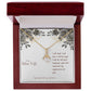 To My Future Wife | I Will Be Loyal | Gold Pendant Necklace