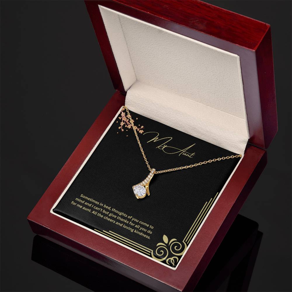 My Aunt | I Can't But Give Thanks For All You Do | Pendant Nnecklace