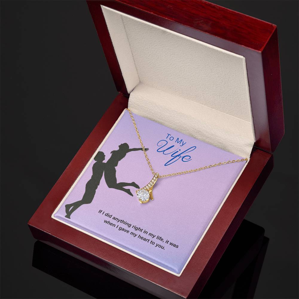 To My Wife | Pendant Necklace