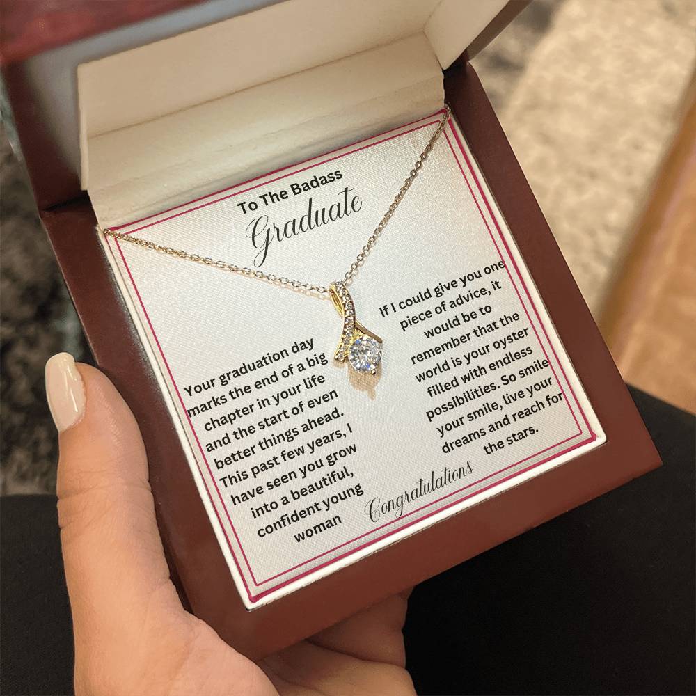 To The Badass Graduate | Jewelry Pendant Necklace