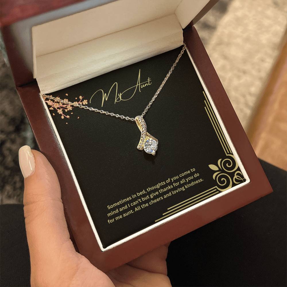 My Aunt | I Can't But Give Thanks For All You Do | Pendant Nnecklace