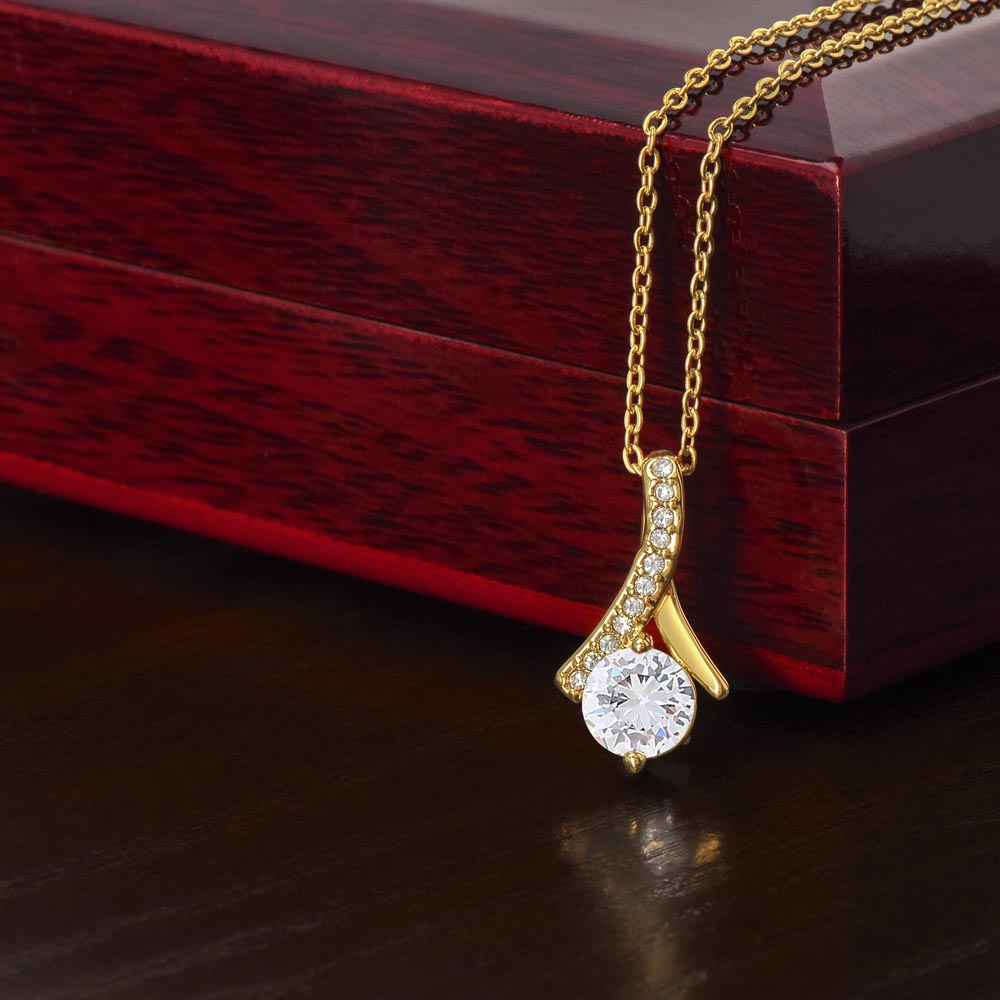 To My Bonus Mom | Thank You For Loving Me As Your Own | Jewelry Necklace