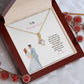 To My Beautiful Bride | I Know You Are The Perfect Life Partner | Pendant Necklace