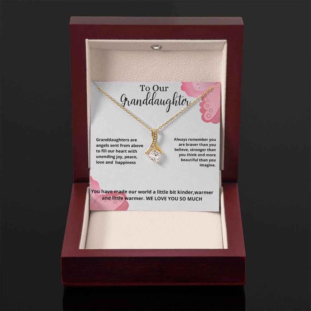 To Our Daughter | We Love You So Much | Pendant Necklace