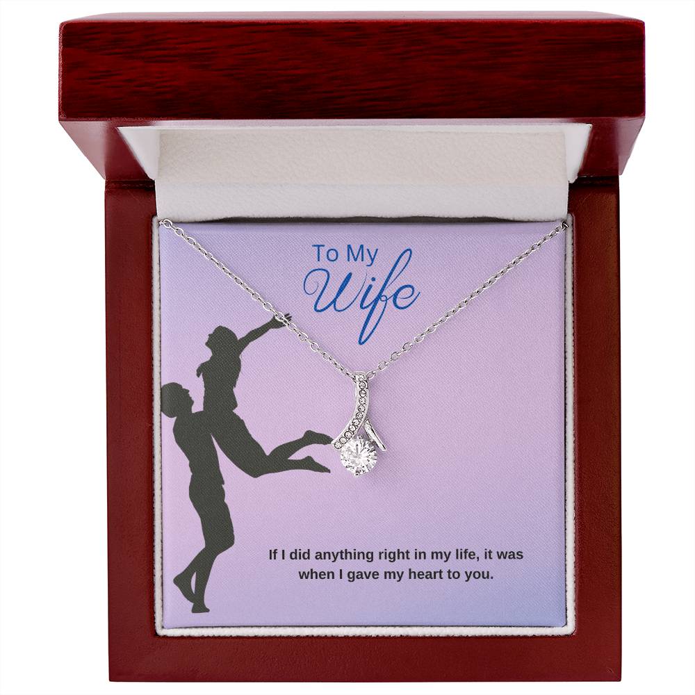 To My Wife | Pendant Necklace