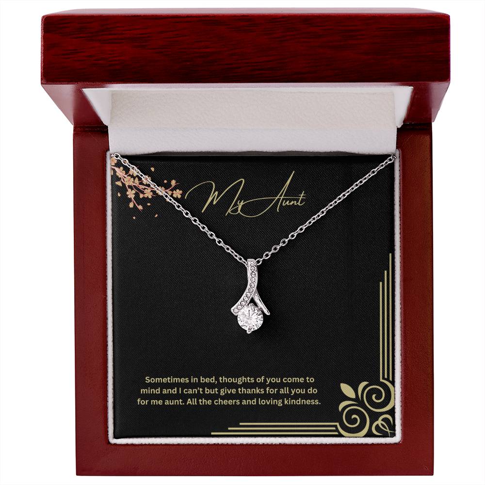 My Aunt | I Can't But Give Thanks For All You Do | Pendant Nnecklace