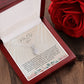 Mother Of The Groom | We Share The Deepest Love | Pendant Yellow Gold Necklace