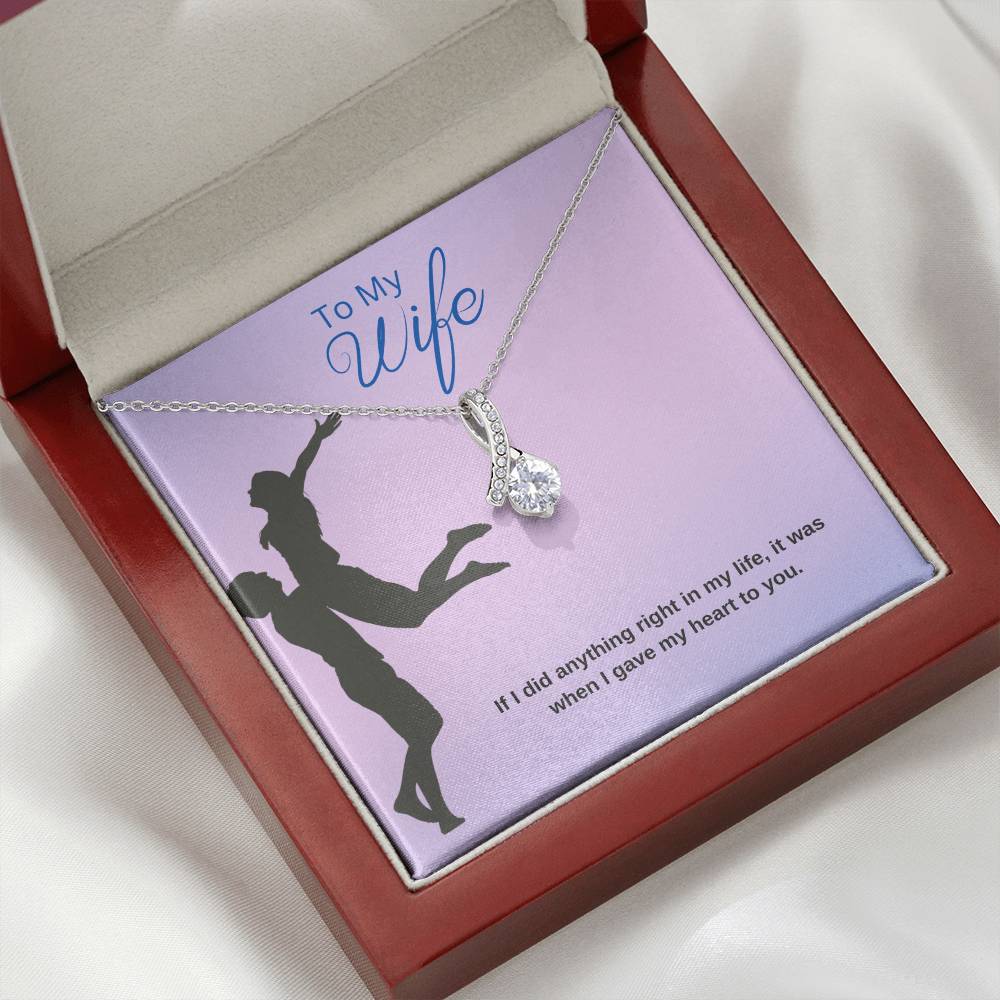 To My Wife | Pendant Necklace
