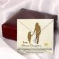 To My Bonus Daughter | Life Has Given Me The Gift Of You | Jewelry Necklace