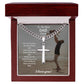 To The Best Dad Ever | You Are My Hero | Cuban Cross Necklace