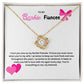 To My Barbie Fiancee | I Promise To Keep Our Love Fresh | Pendant Necklace