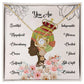 You Are Celebrated | Queen Pendant Necklace