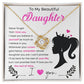 Believe In Yourself - Gift for Daughter - Love Knot Necklace