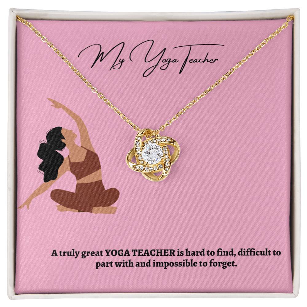 My Yoga Teacher | Professional Pendant Necklace Gift