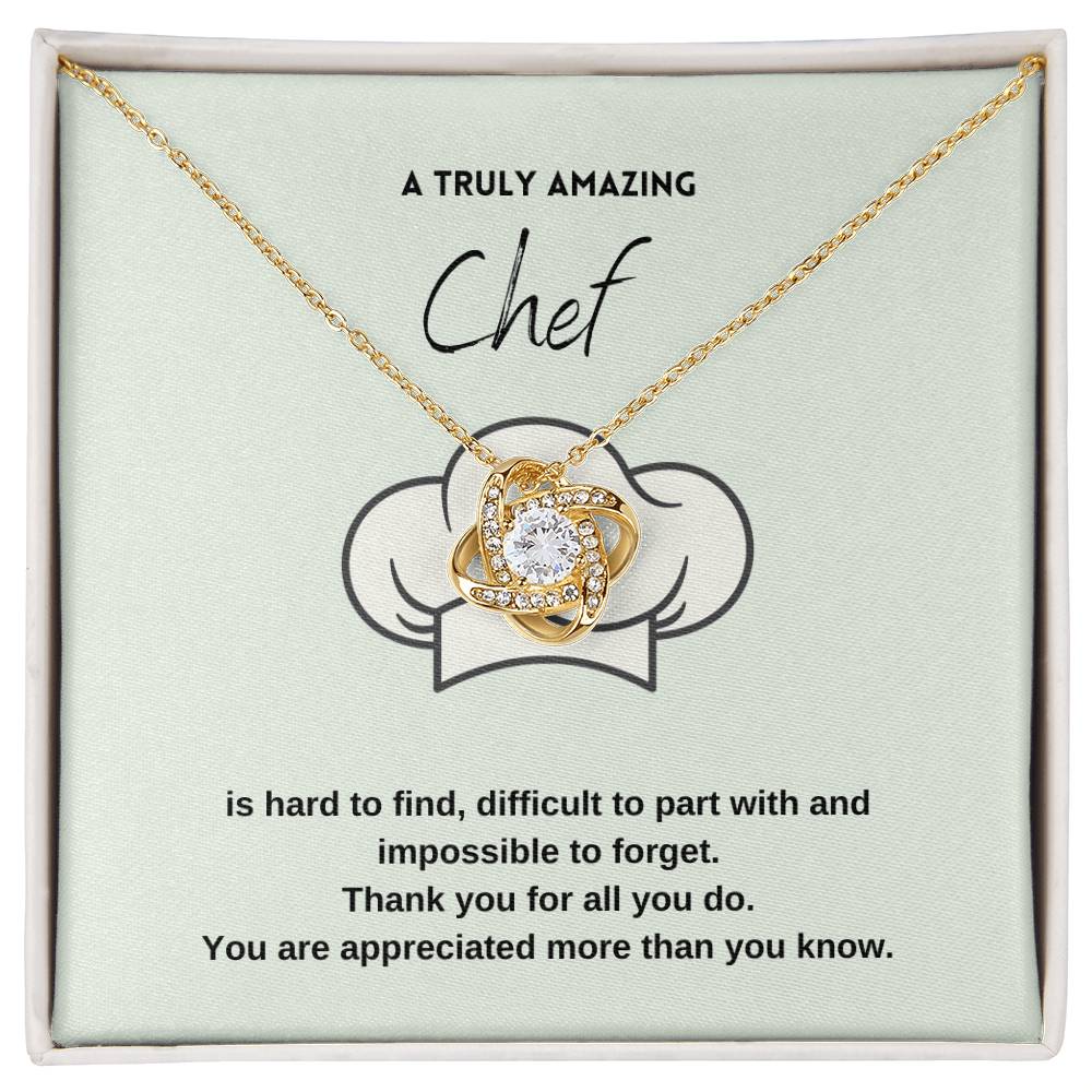 A Truly Amazing Chef | Thank You For All You Do | Pendant Necklace