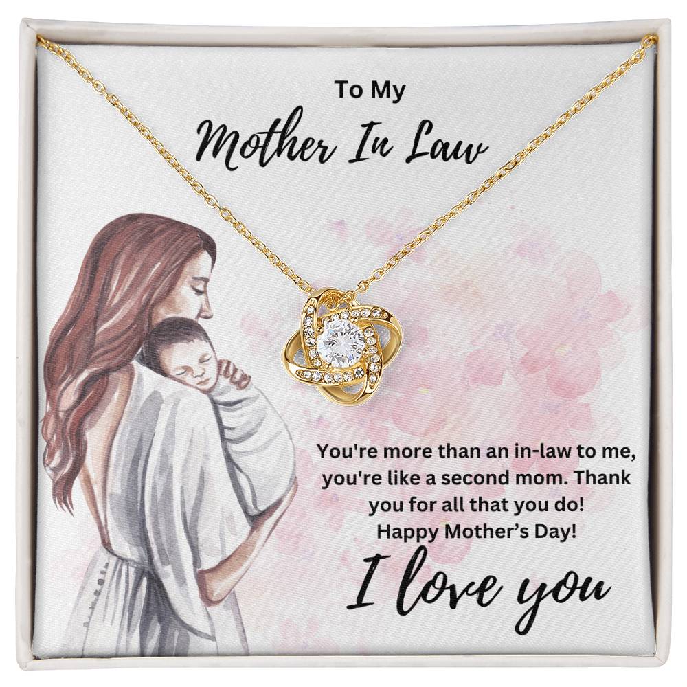 To My Mother In Law | Happy Mother's Day | Jewelry Necklace