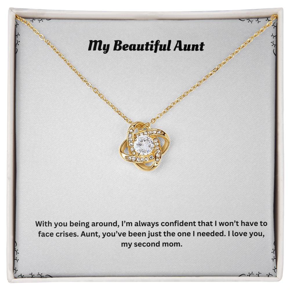 My Beautiful Aunt | You Have Been Just The One I Needed | Pendant Necklace