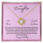 To My Daughter On Your Sweet Sixteen | Happy Birthday | Jewelry Necklace Gift