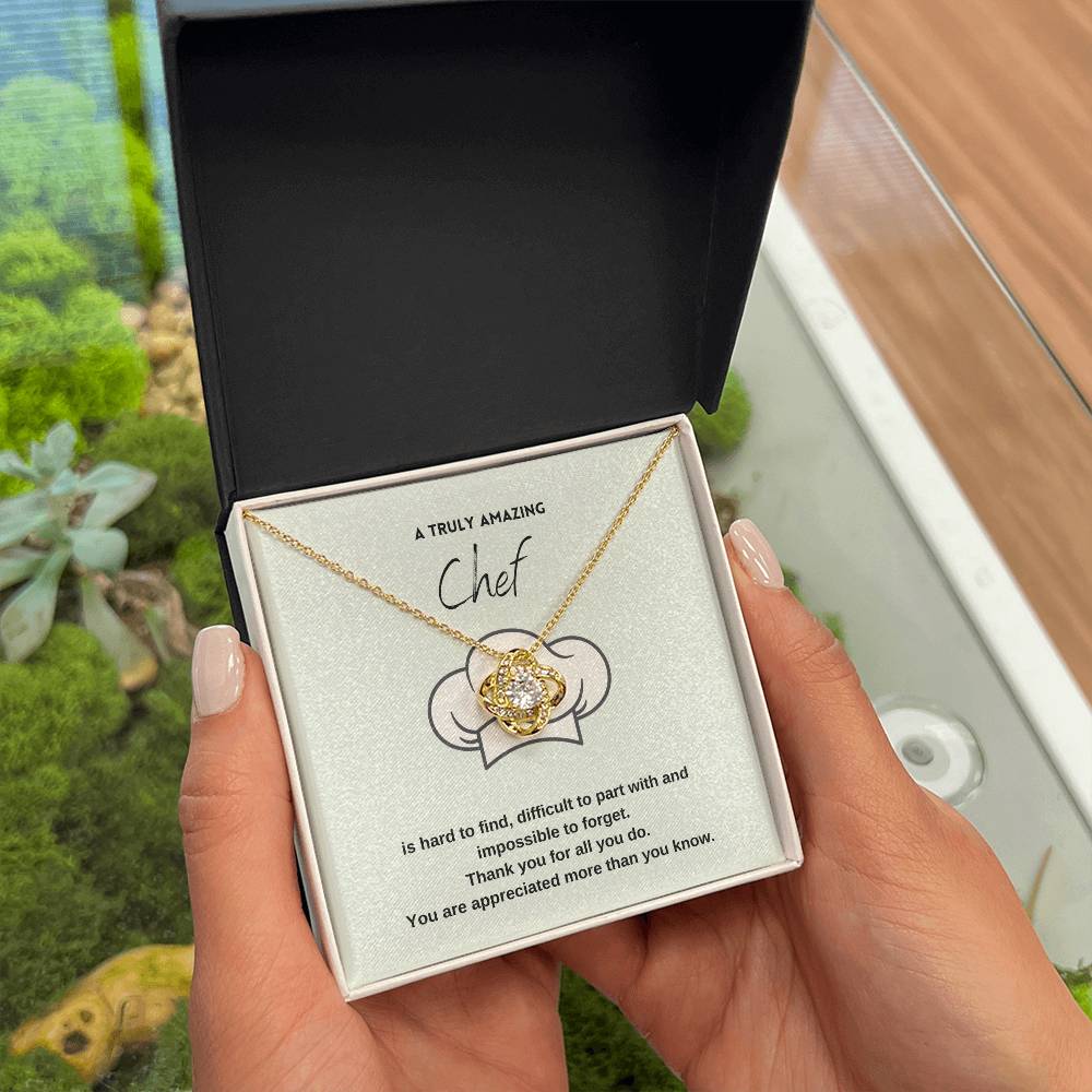 A Truly Amazing Chef | Thank You For All You Do | Pendant Necklace