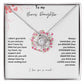 To My Bonus Daughter | You Are Braver Than You Believe | Jewelry Necklace
