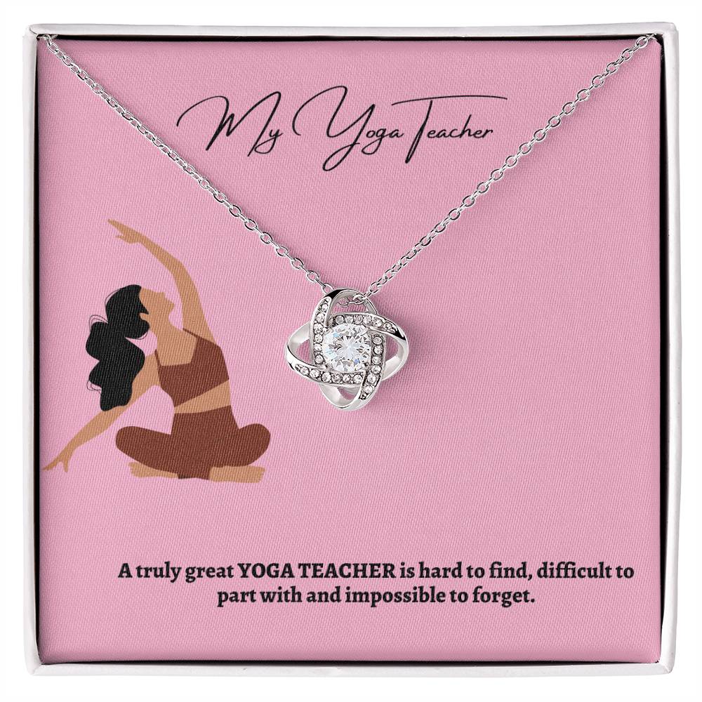 My Yoga Teacher | Professional Pendant Necklace Gift