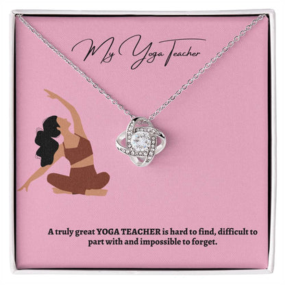 My Yoga Teacher | Professional Pendant Necklace Gift