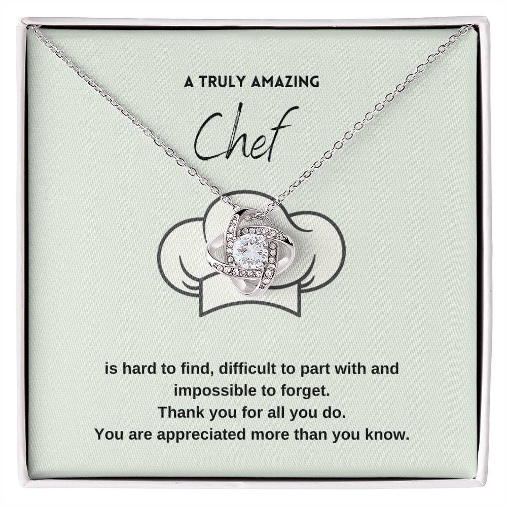 A Truly Amazing Chef | Thank You For All You Do | Pendant Necklace