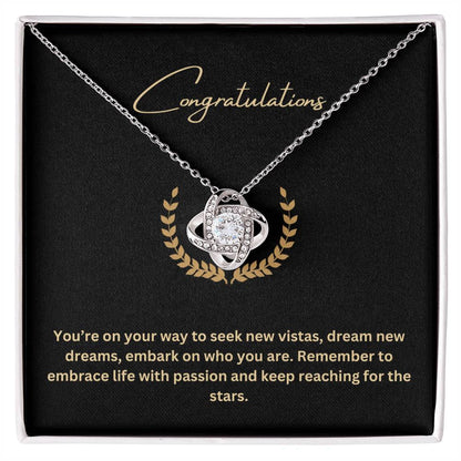 Congratulations | Pendant Necklace Graduation Gift