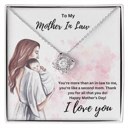 To My Mother In Law | Happy Mother's Day | Jewelry Necklace