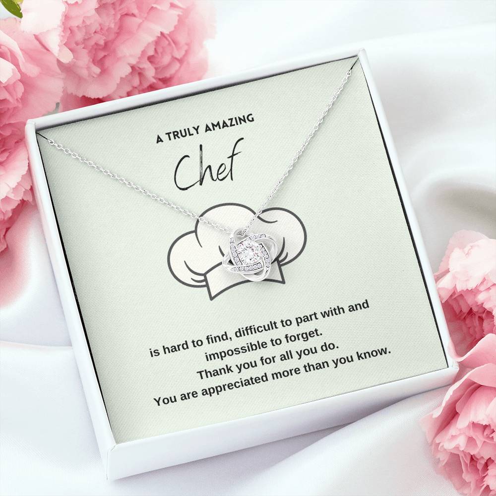 A Truly Amazing Chef | Thank You For All You Do | Pendant Necklace