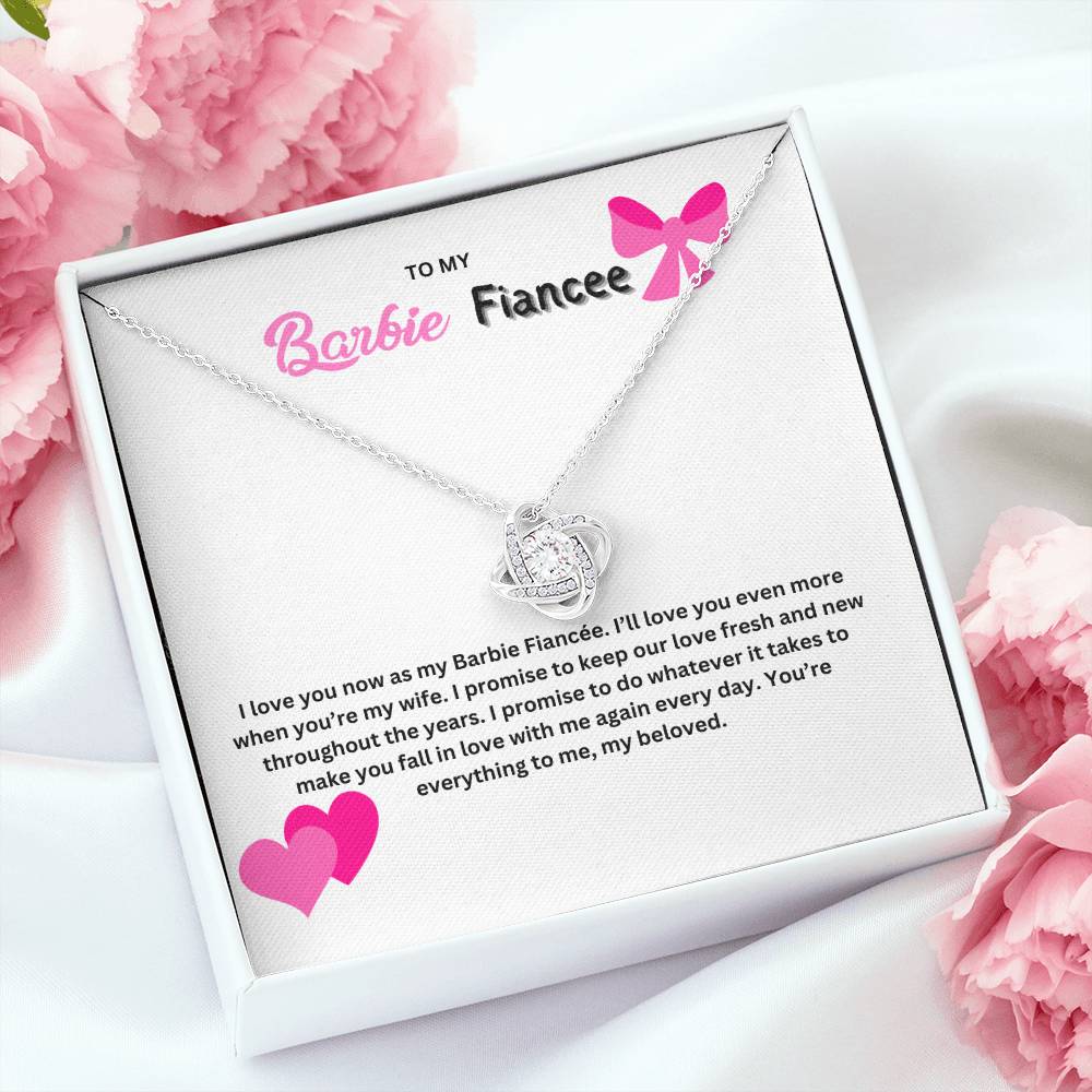 To My Barbie Fiancee | I Promise To Keep Our Love Fresh | Pendant Necklace
