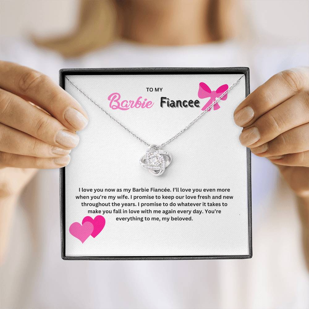 To My Barbie Fiancee | I Promise To Keep Our Love Fresh | Pendant Necklace