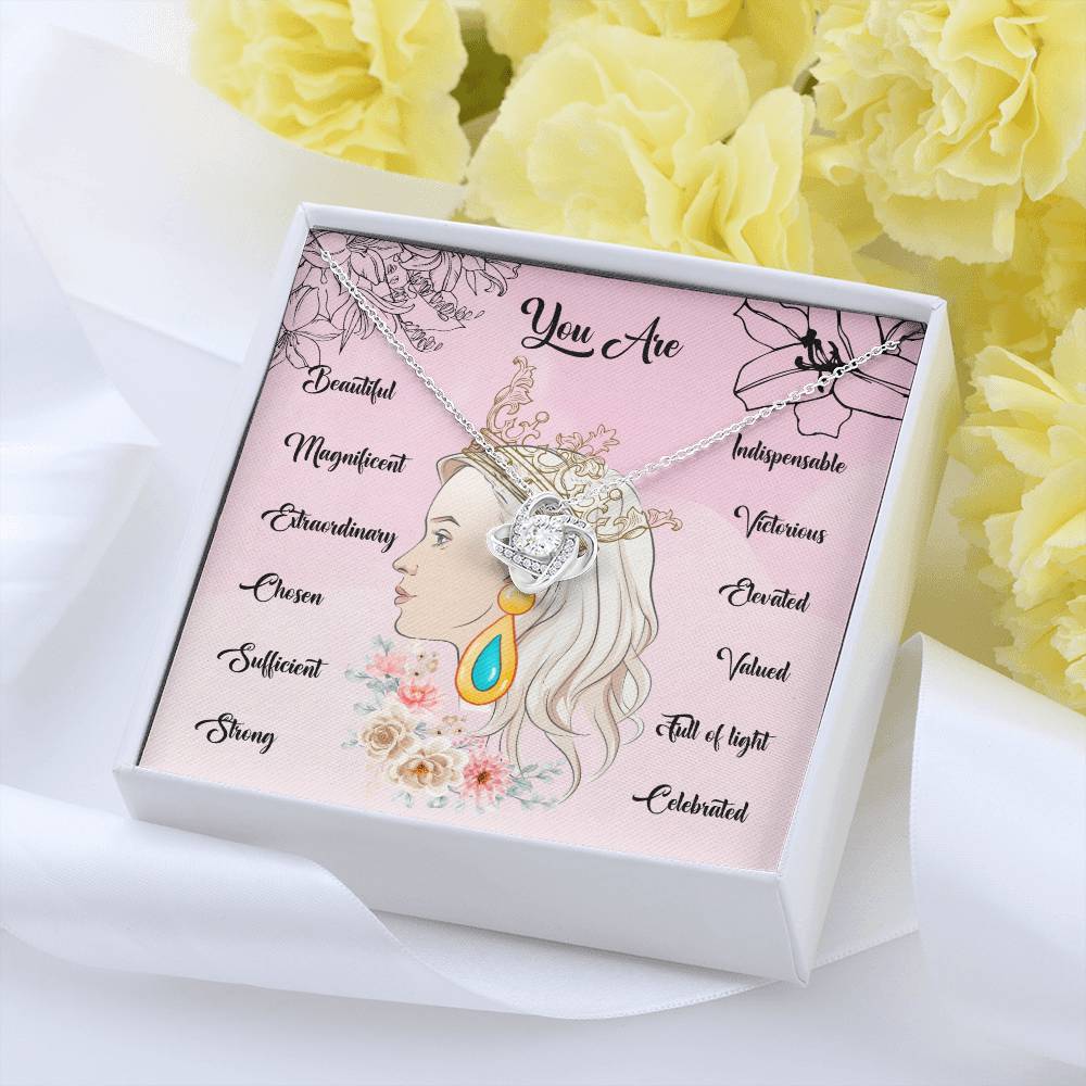 You Are Magnificent | Queen Pendant Necklace