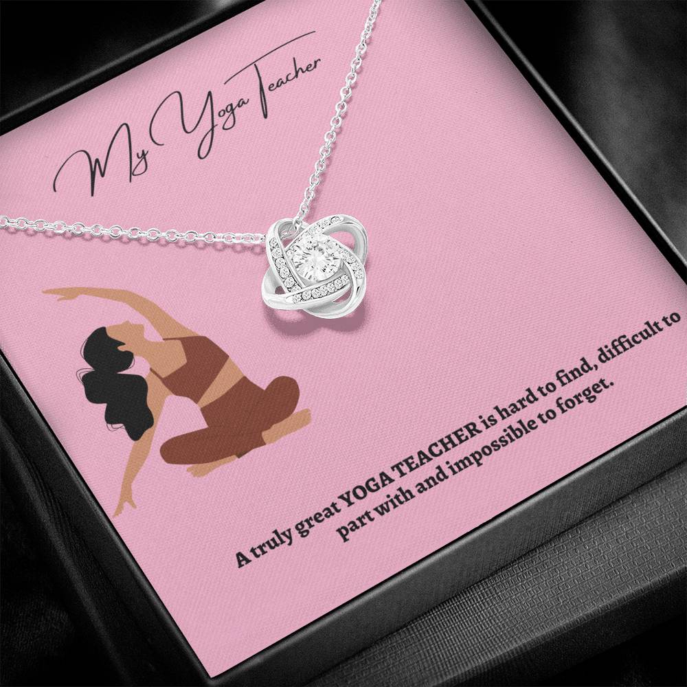 My Yoga Teacher | Professional Pendant Necklace Gift