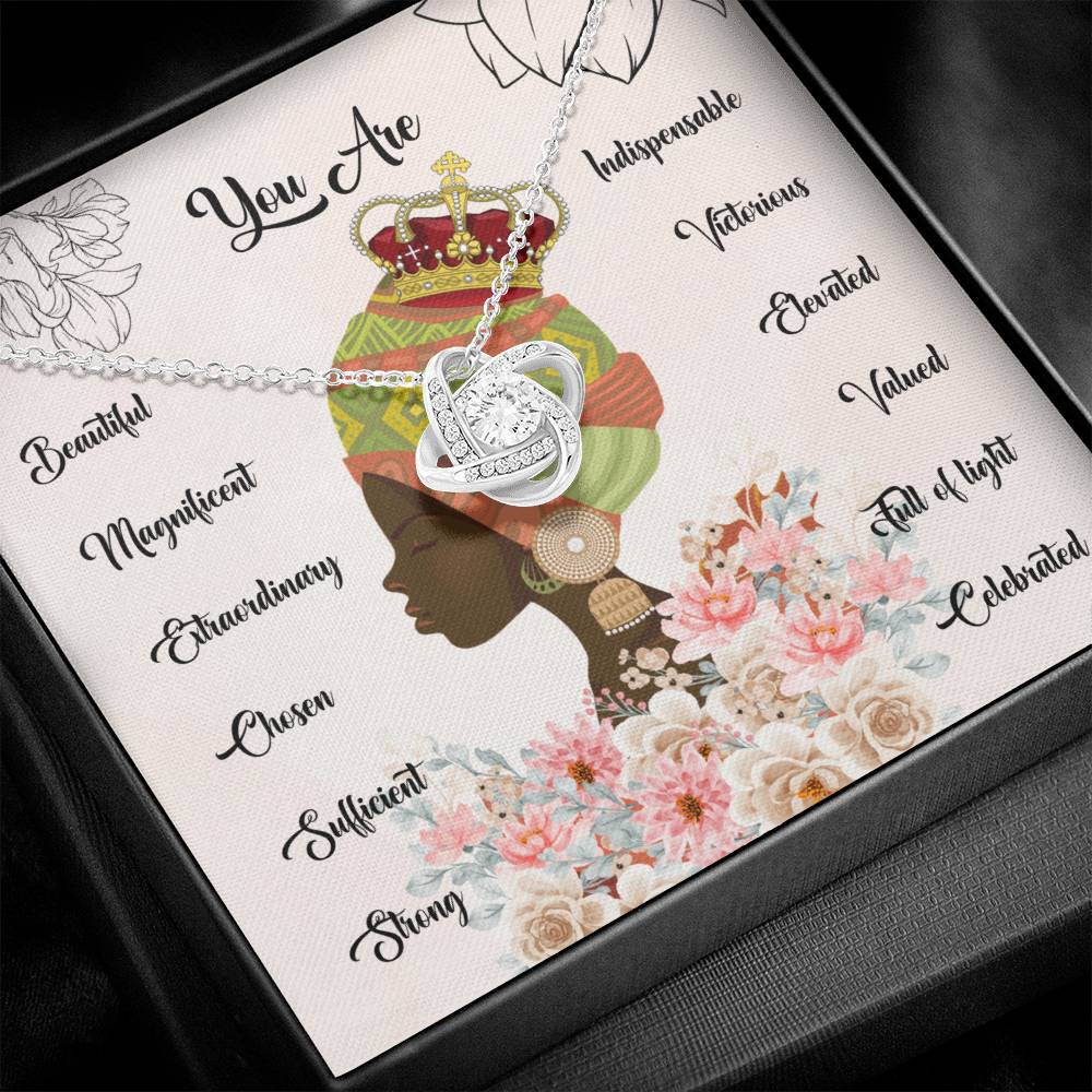 You Are Celebrated | Queen Pendant Necklace