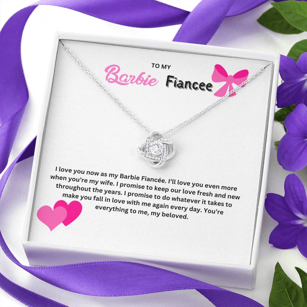 To My Barbie Fiancee | I Promise To Keep Our Love Fresh | Pendant Necklace