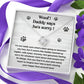 He's Sorry - To my Wife - Love Knot Necklace