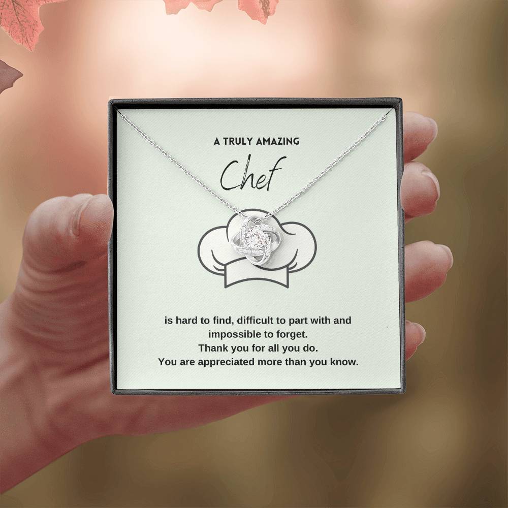 A Truly Amazing Chef | Thank You For All You Do | Pendant Necklace