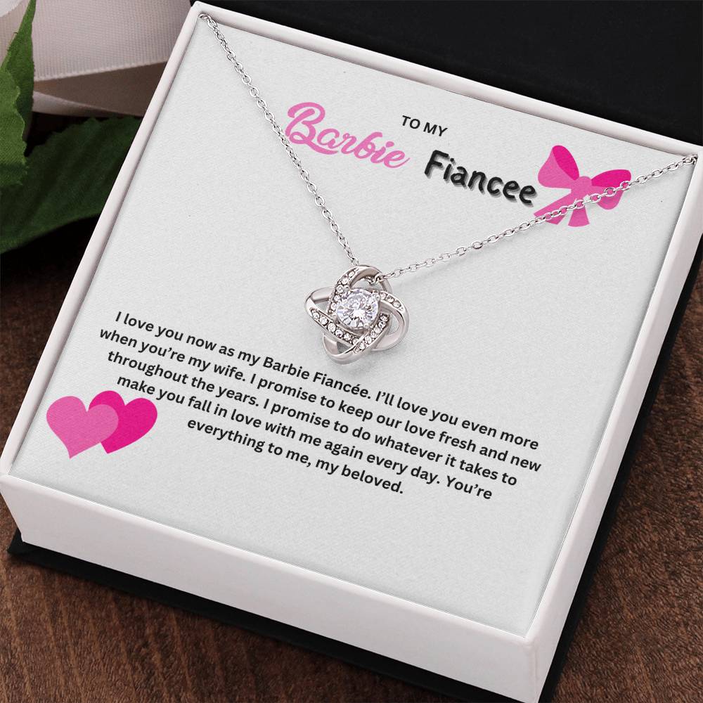 To My Barbie Fiancee | I Promise To Keep Our Love Fresh | Pendant Necklace