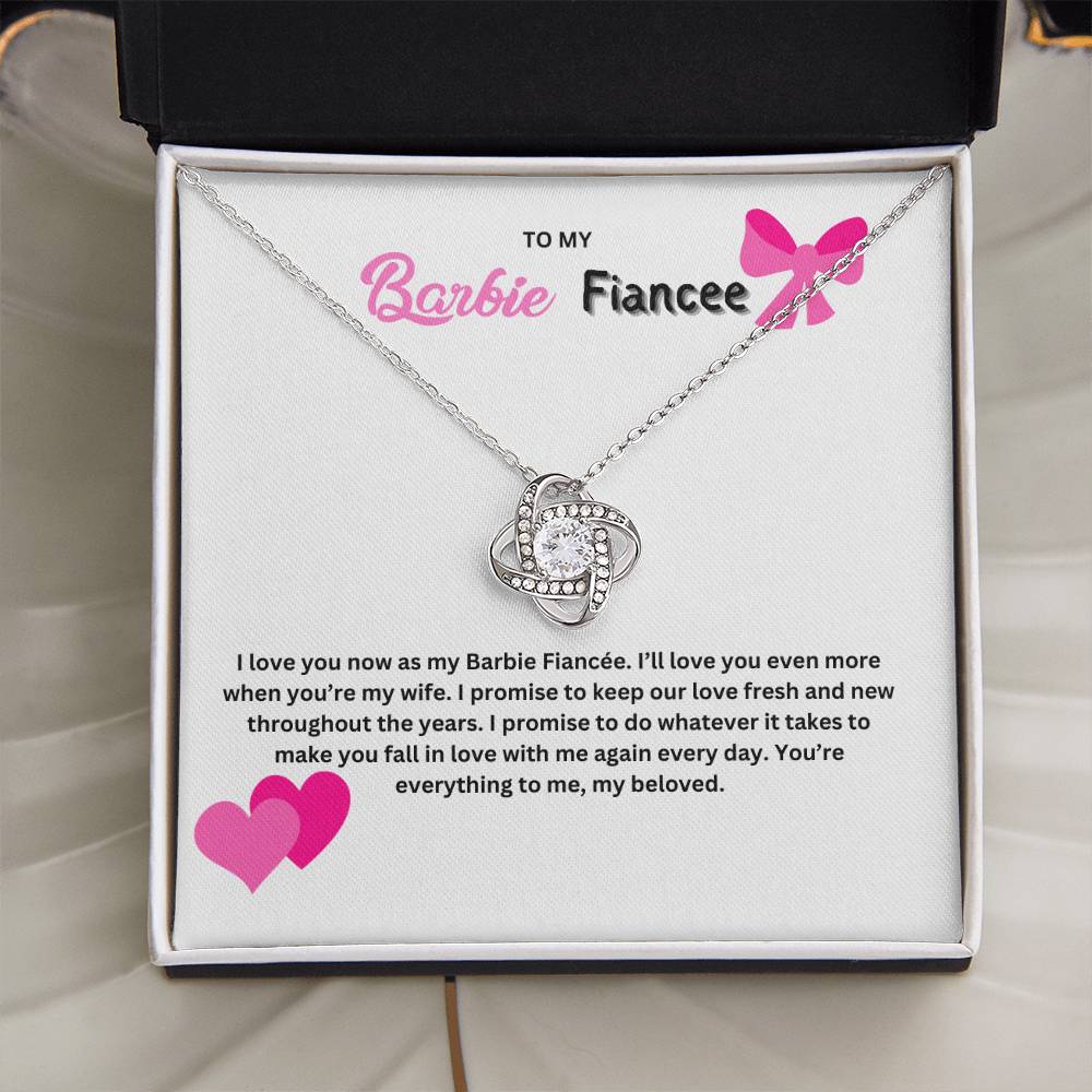 To My Barbie Fiancee | I Promise To Keep Our Love Fresh | Pendant Necklace