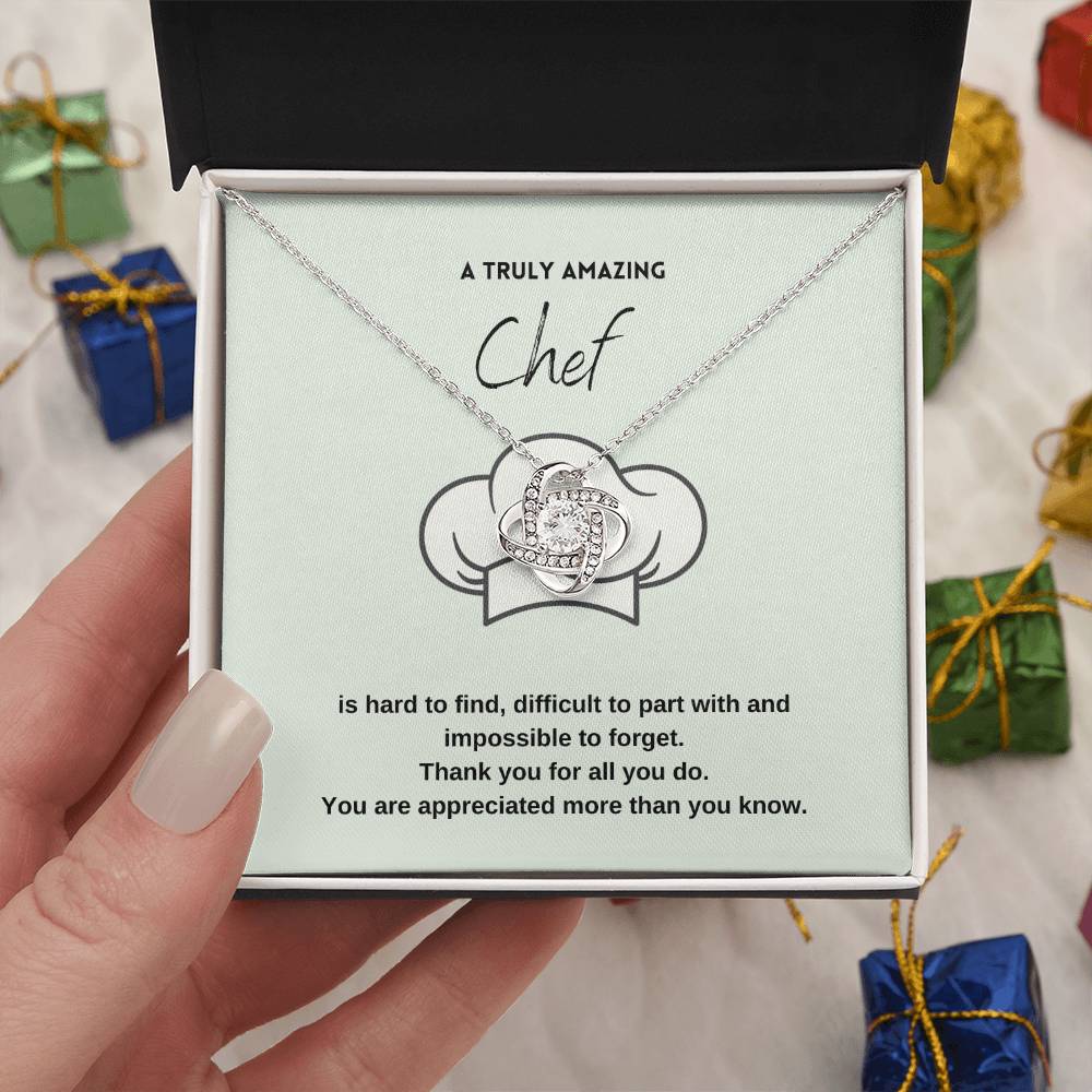 A Truly Amazing Chef | Thank You For All You Do | Pendant Necklace