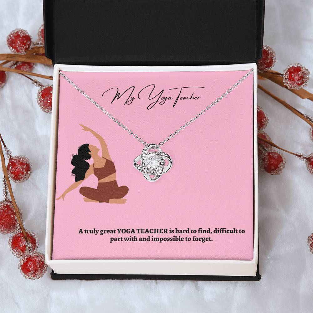 My Yoga Teacher | Professional Pendant Necklace Gift