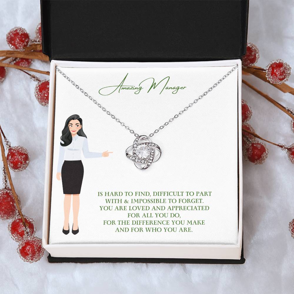 Amazing Manager Is Hard To Find | Professional Pendant Necklace Gift