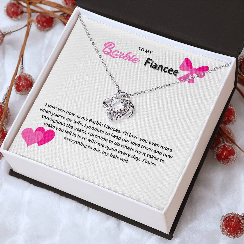 To My Barbie Fiancee | I Promise To Keep Our Love Fresh | Pendant Necklace